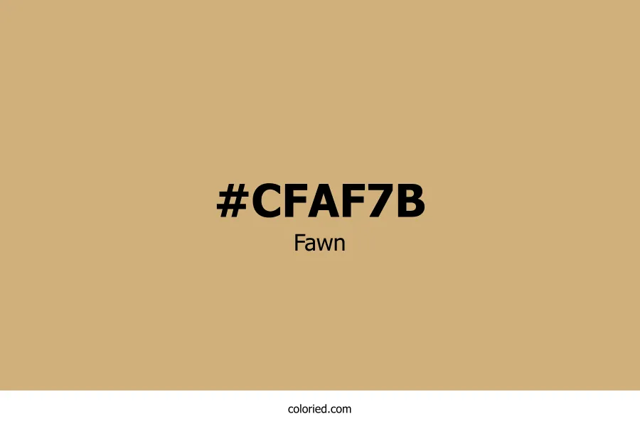Fawn Color Hex Code
