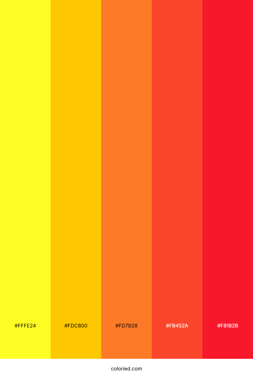 Fiery Horizon Color Palette
