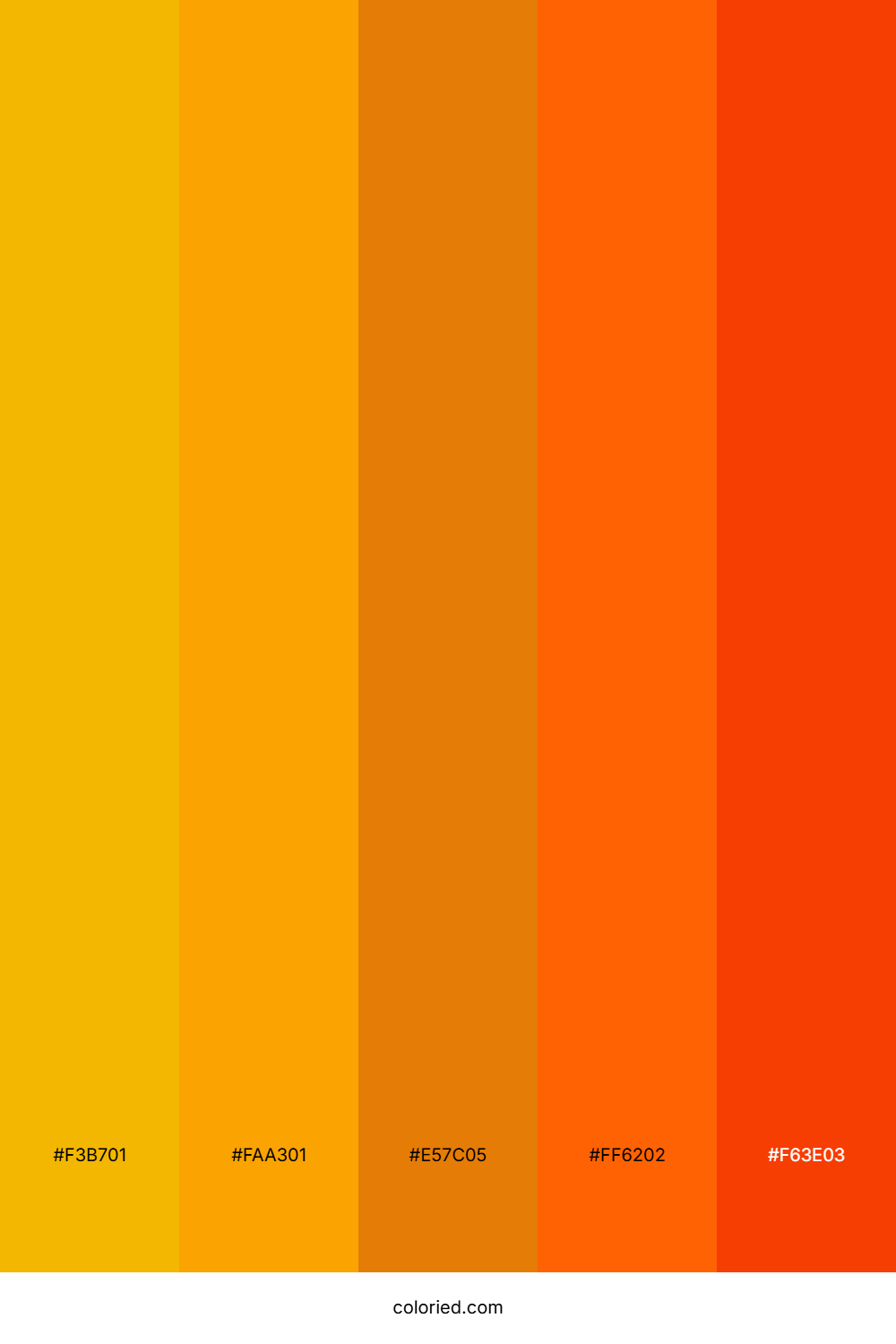 Fiery Sunset Beam Palette