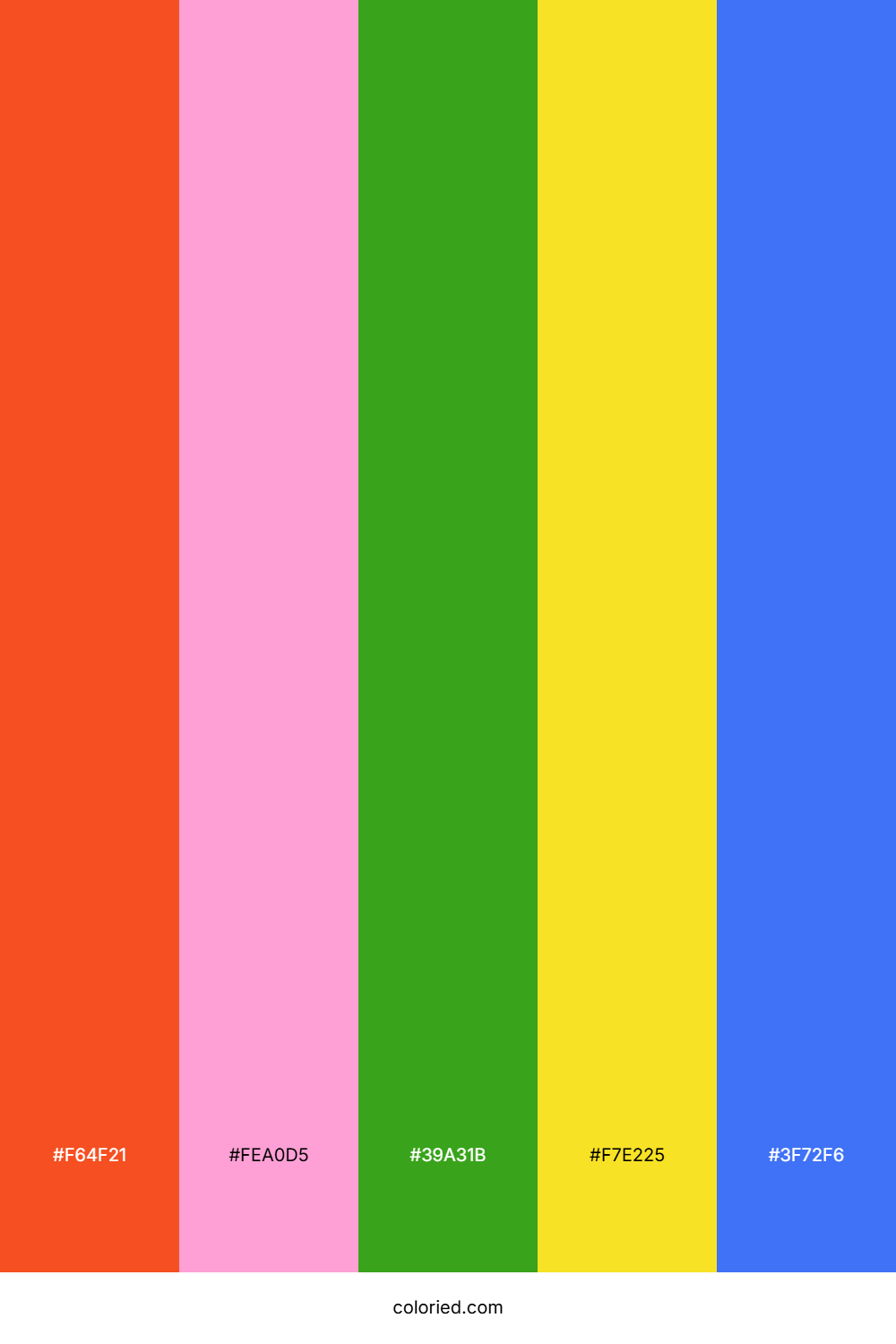 Fiery Sunset Prism Palette