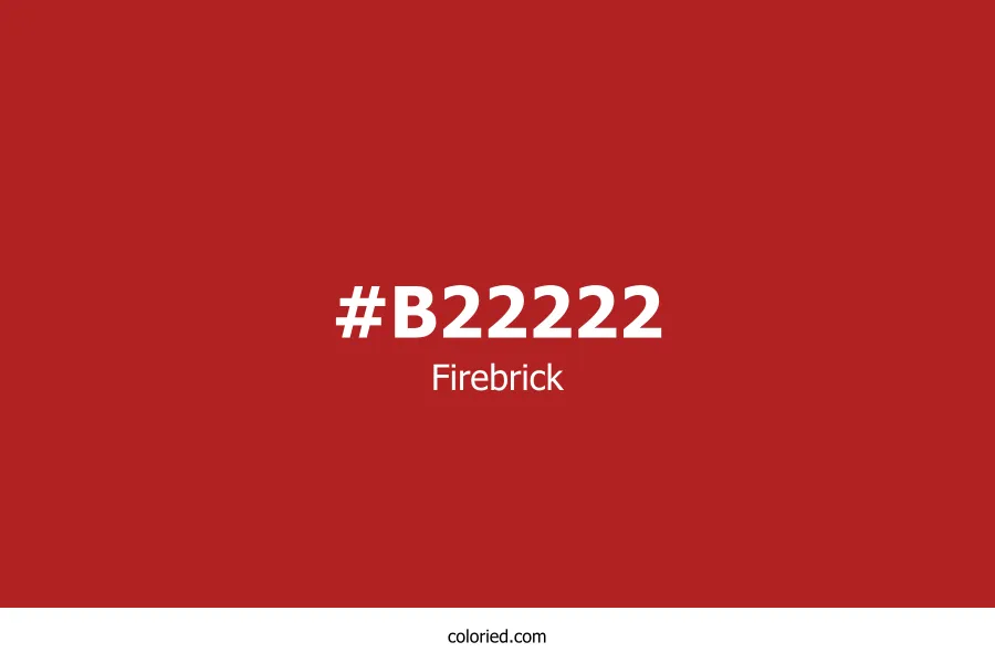 Firebrick Color