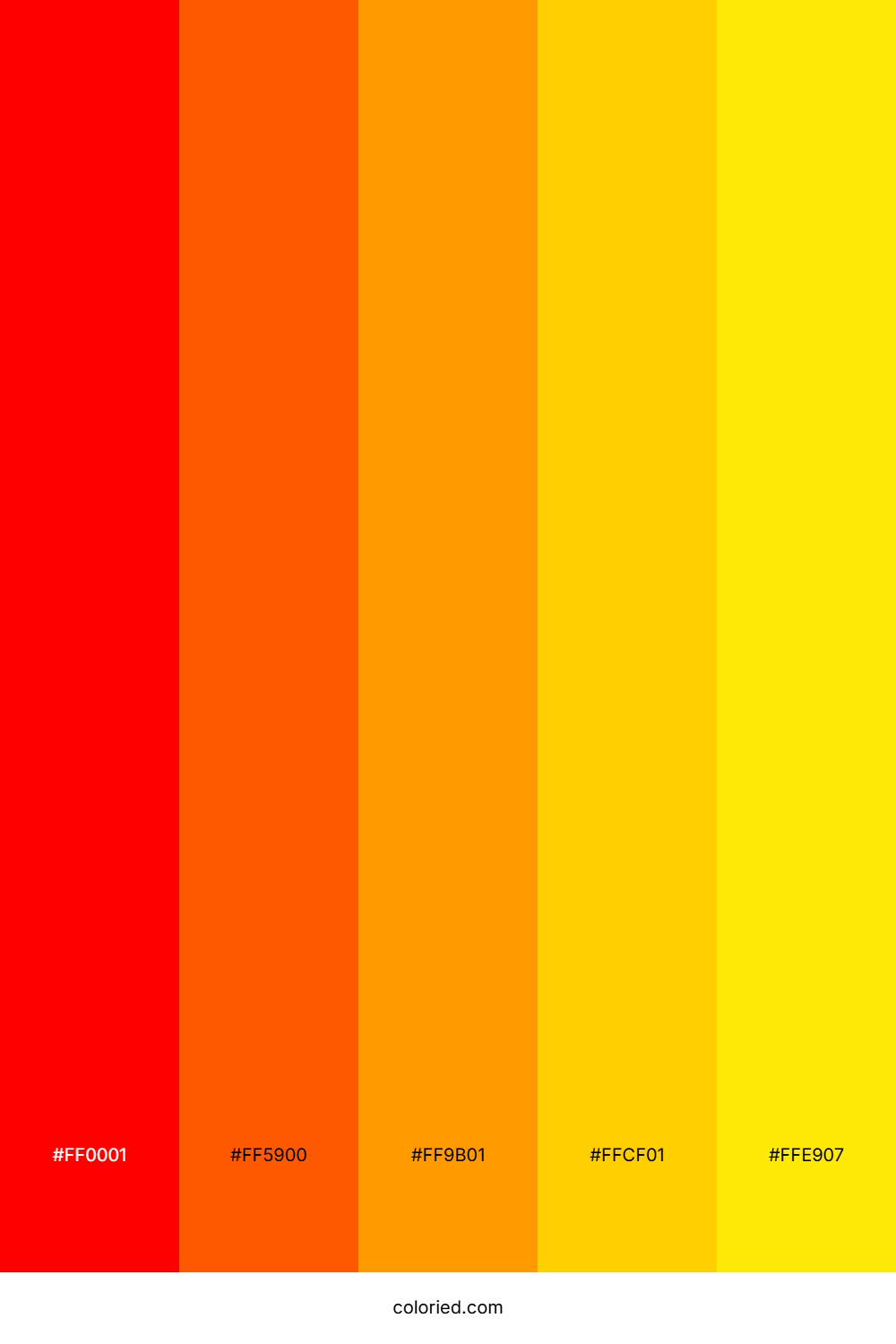 Firestarter Sunset Palette