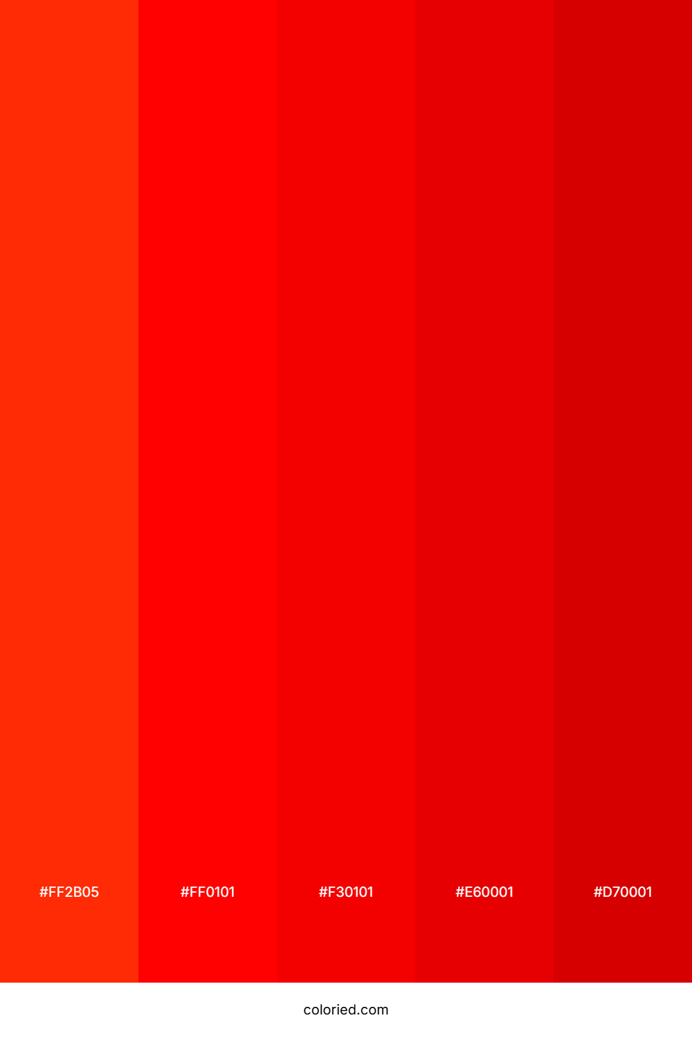 Flame and Fire Color Palette