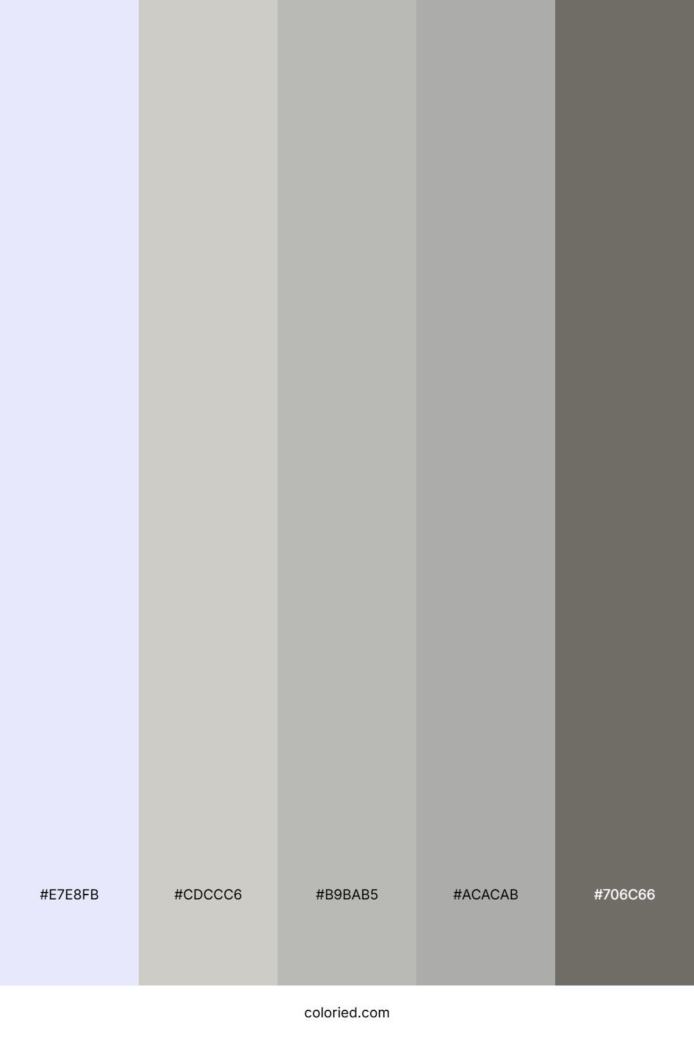 Fog and Stone Color Palette