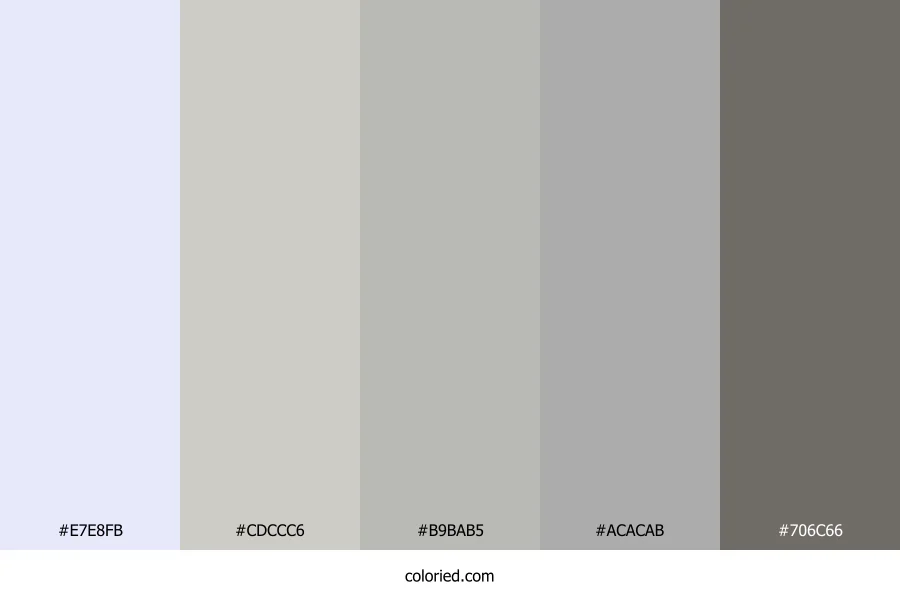 Fog and Stone Color Palette