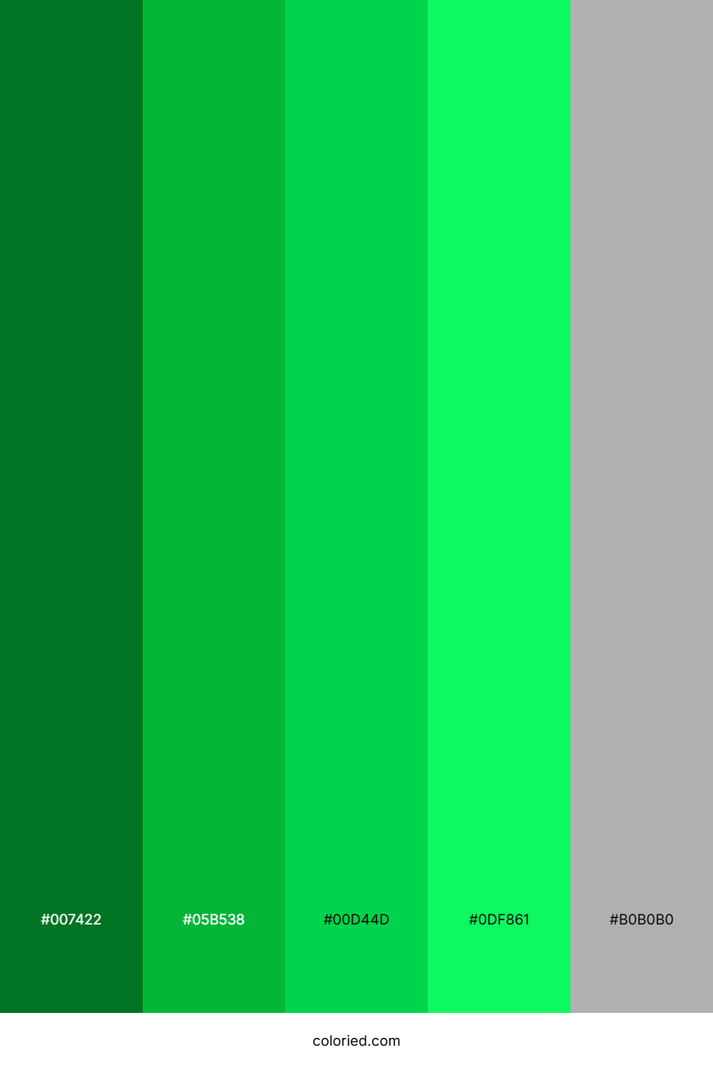 Forest and Lime Color Palette
