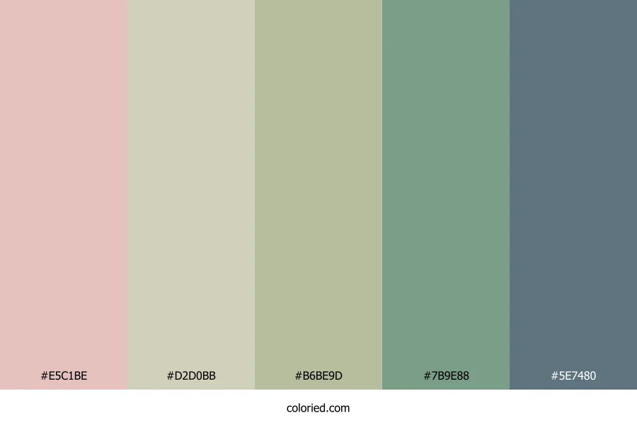 Forest Berry Twilight Color Palette