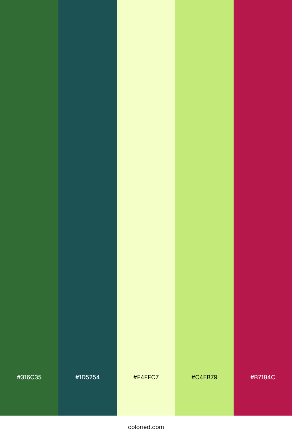 Forest Clover Light Color Palette