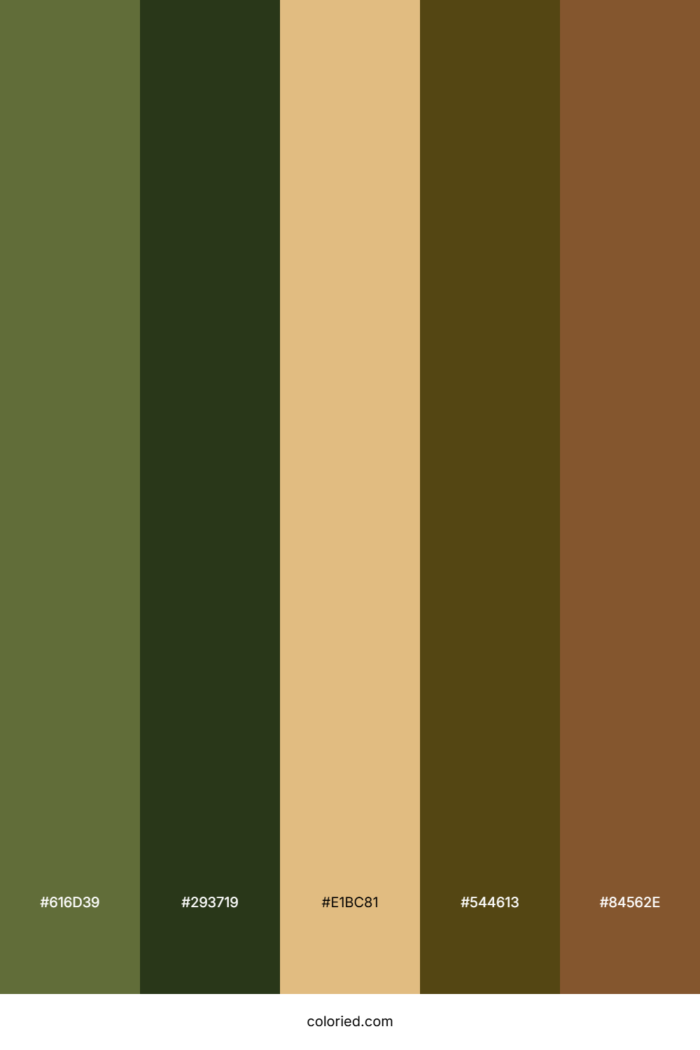 Forest Gold Palette