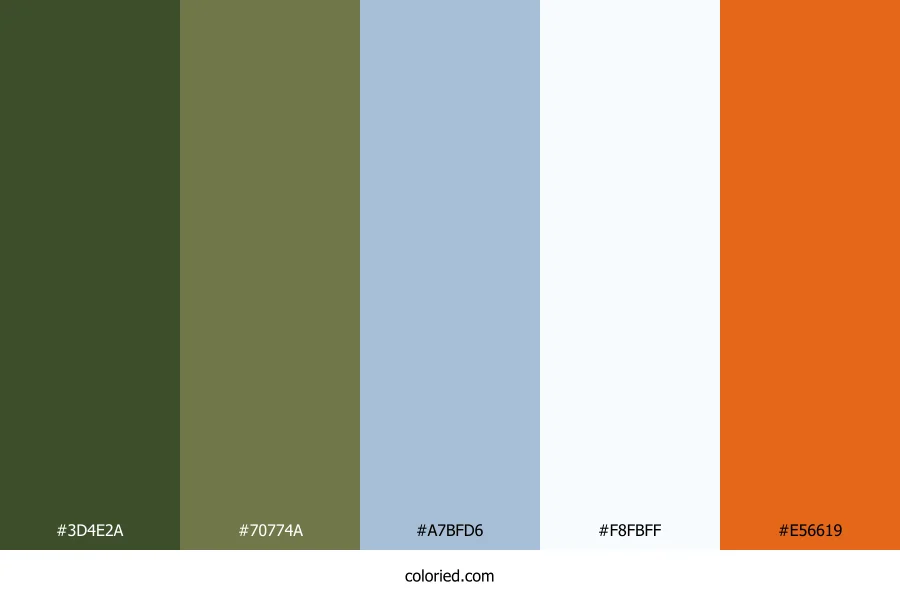 Forest Meadow Breeze Color Palette