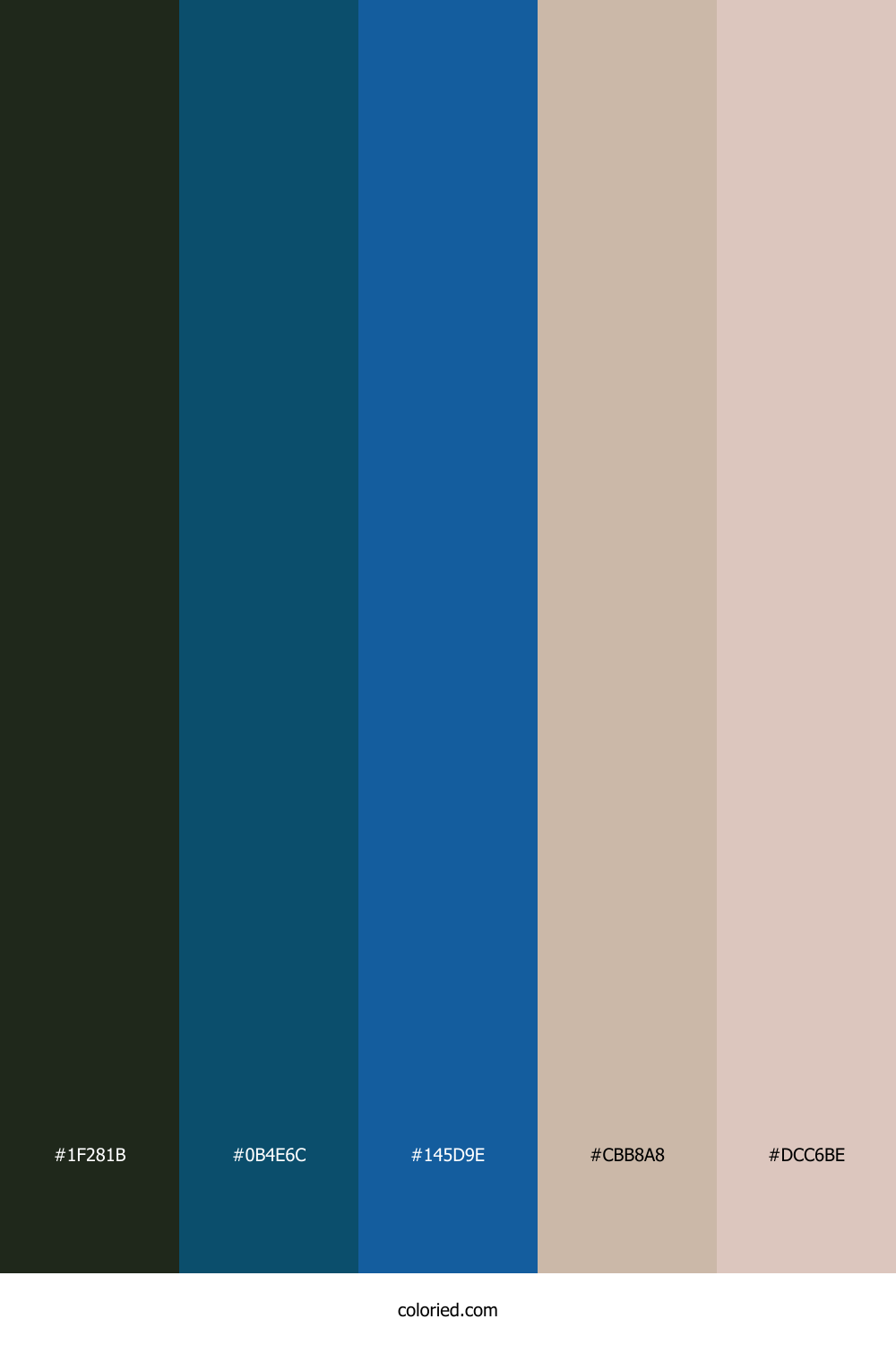 Forest Twilight Sand Palette
