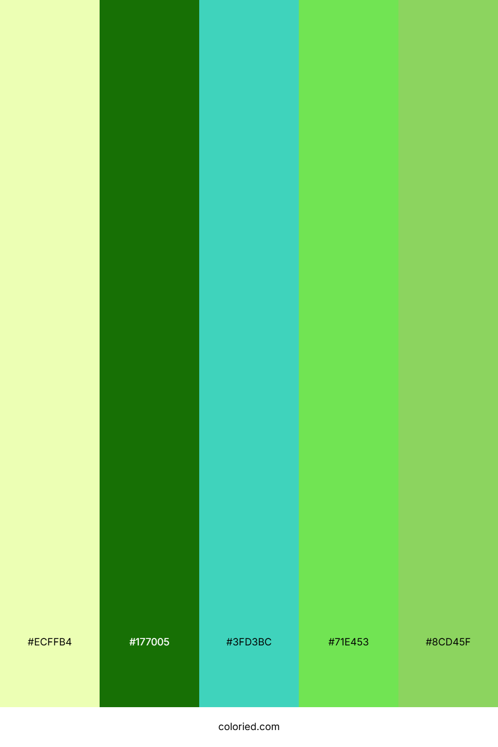 Fresh Garden Delight Color Palette