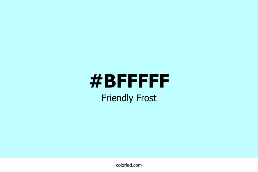 Friendly Frost Color