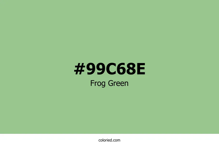 Frog Green Color