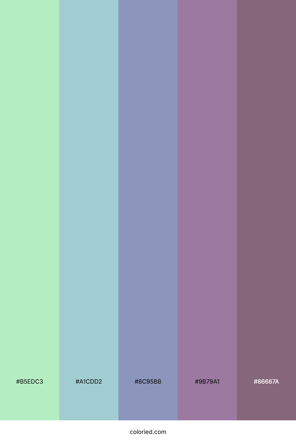 Frosted Meadow Bloom Palette