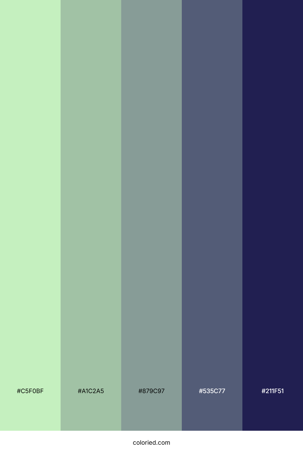 Frosted Sage Haven Palette