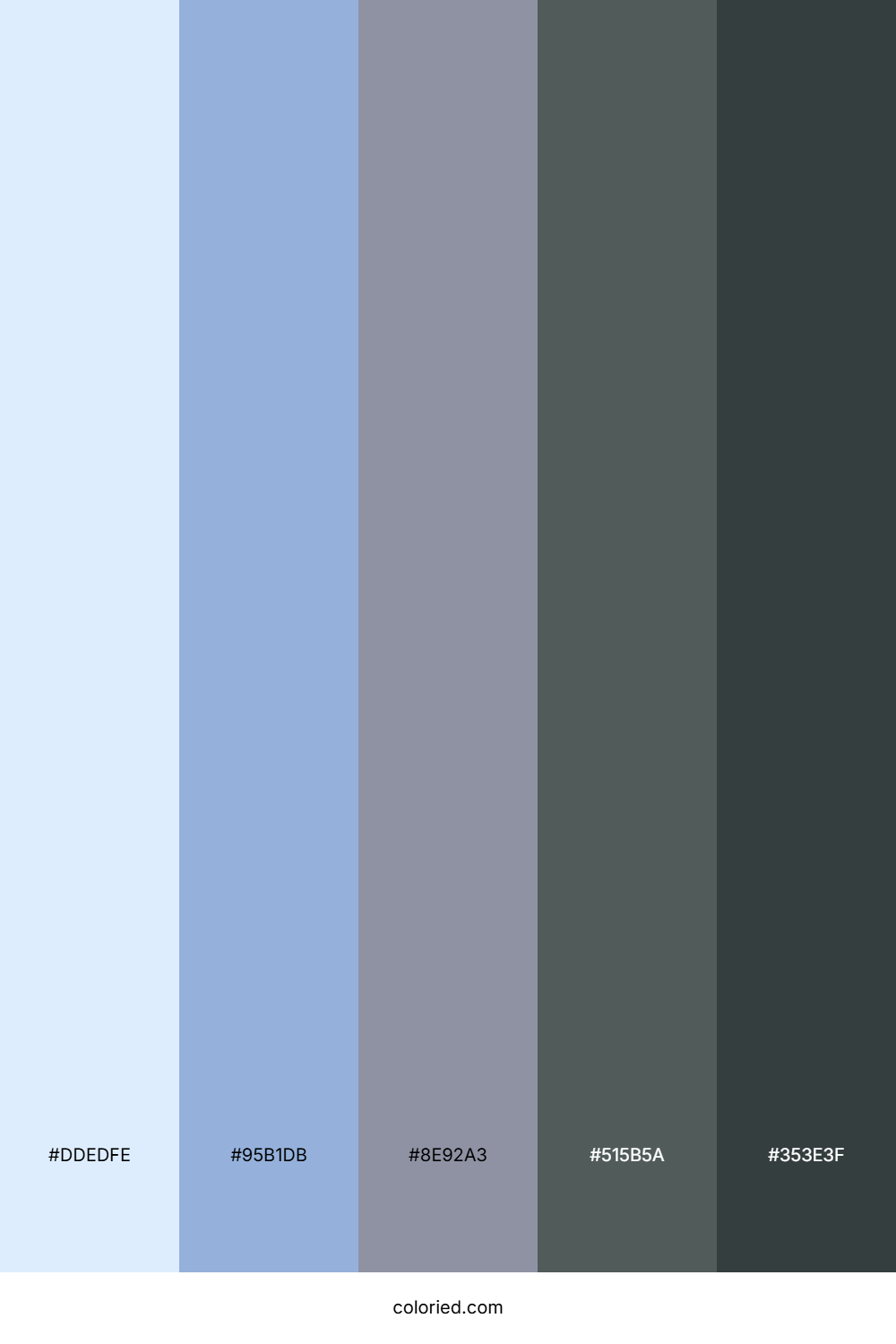 Frosted Slate Shadow Palette
