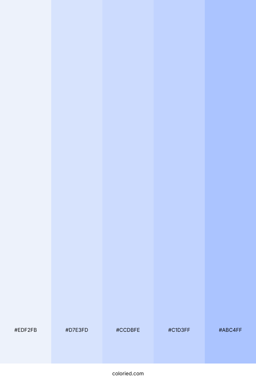 Frozen Sky Horizon Palette