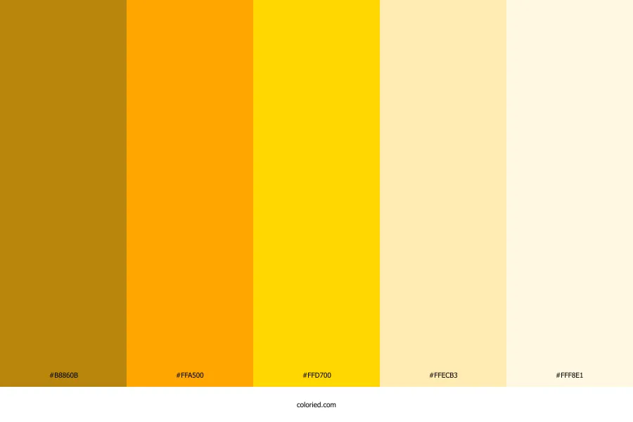 G Major Color Palette
