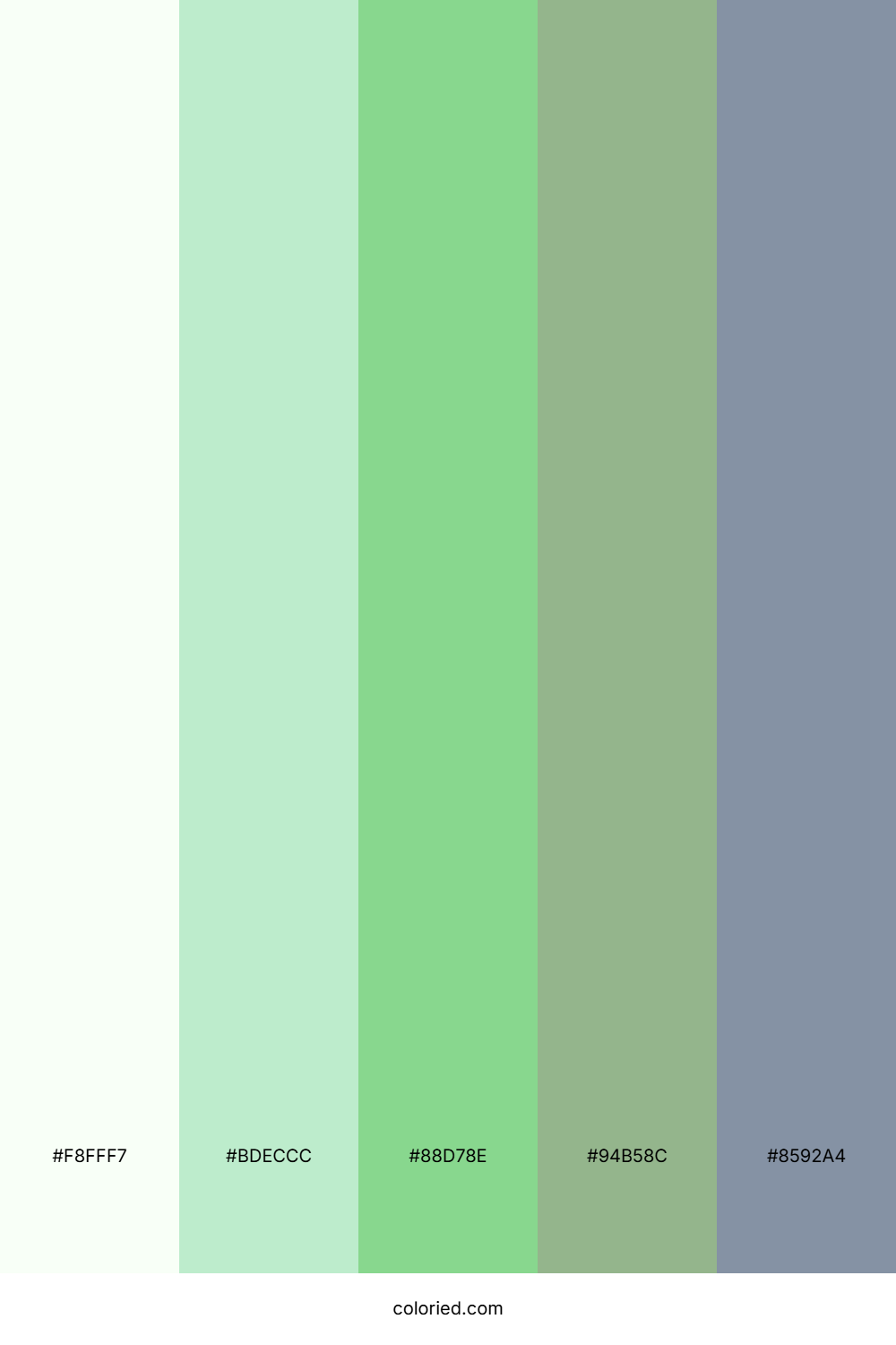Gentle Mint Horizon Palette