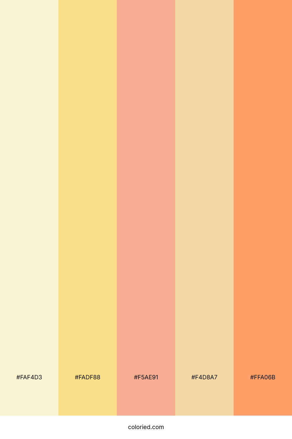 Gentle Summer Dawn Color Palette