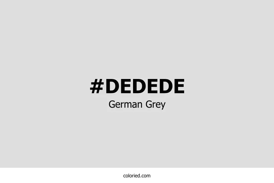 German Grey Color