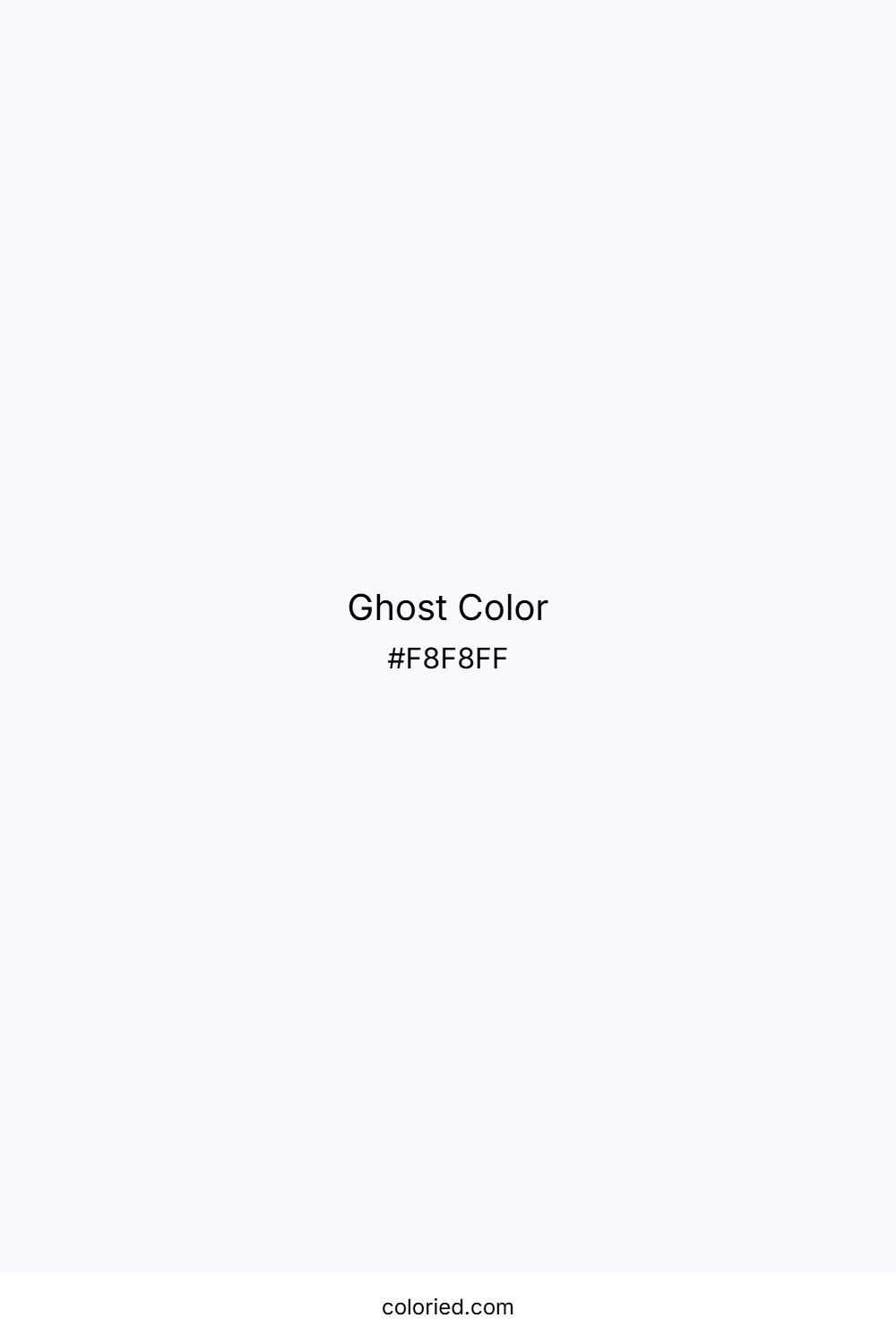 Ghost Color