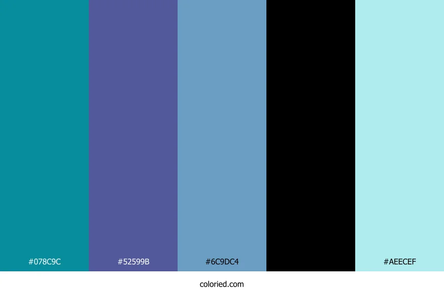 Glacial Ocean Mist Color Palette