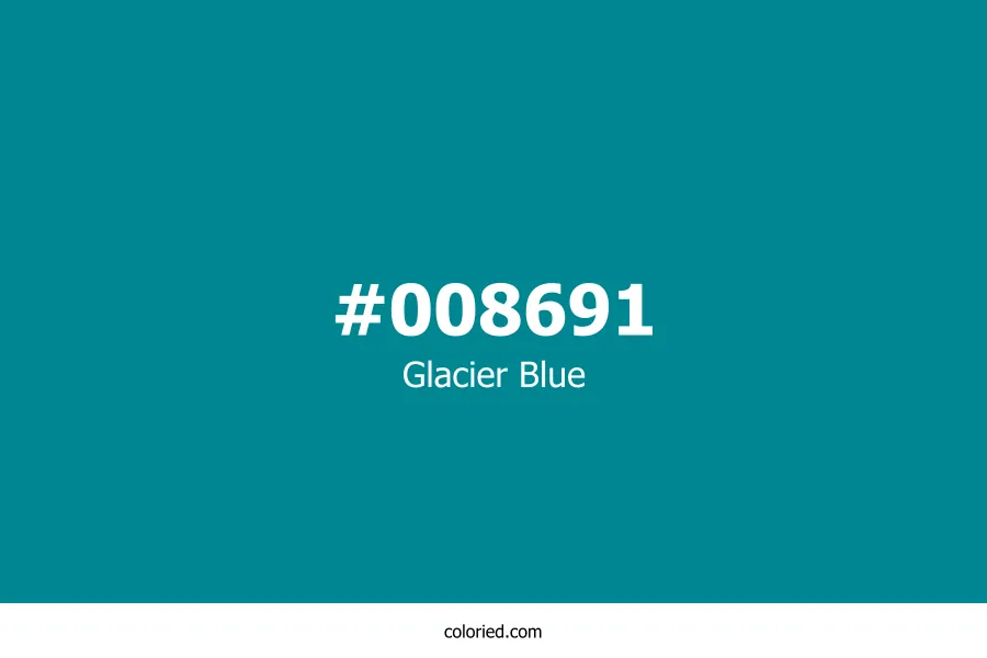 Glacier Blue Color