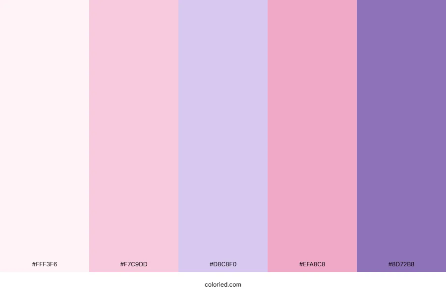 Glinda Wicked Color Palette