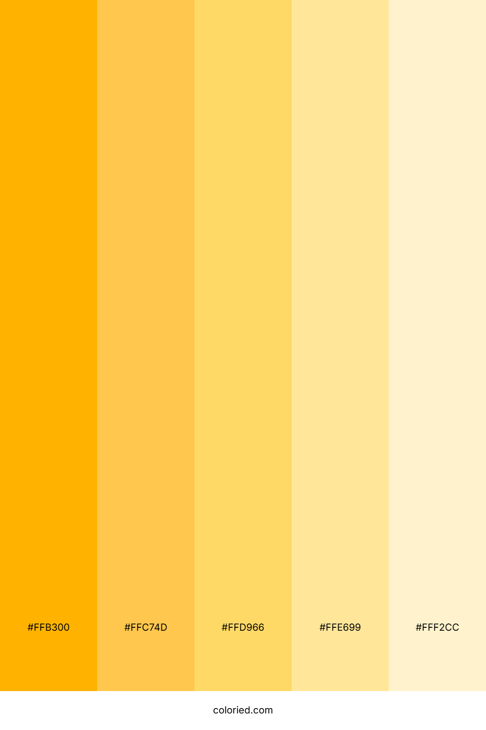 Gold Orange Color Palette