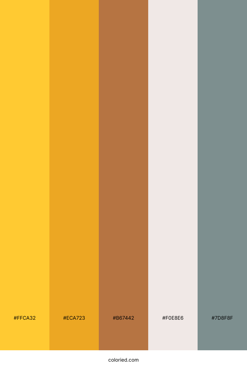 Golden Apricot Breeze Color Palette