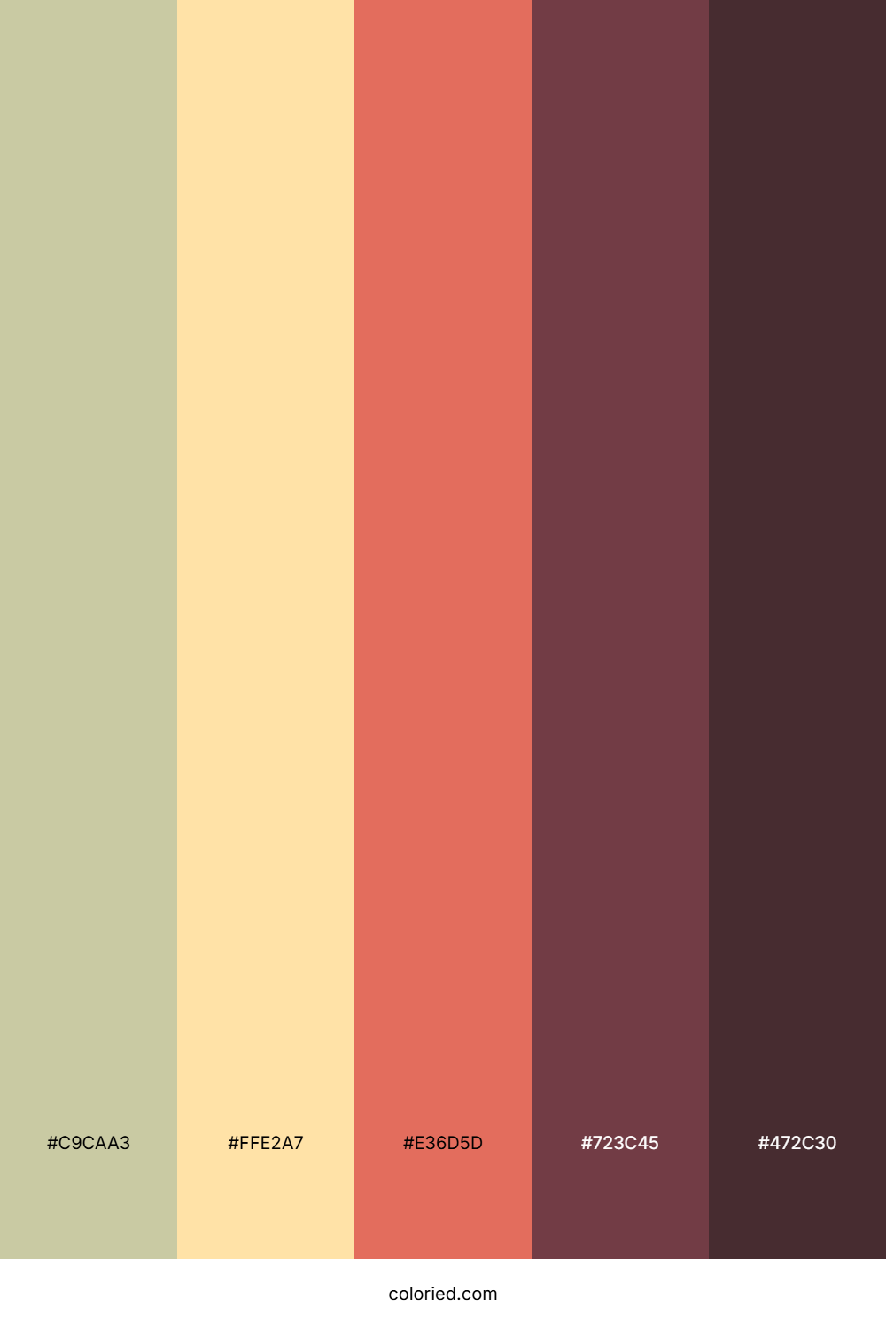 Golden Autumn Hearth Color Palette