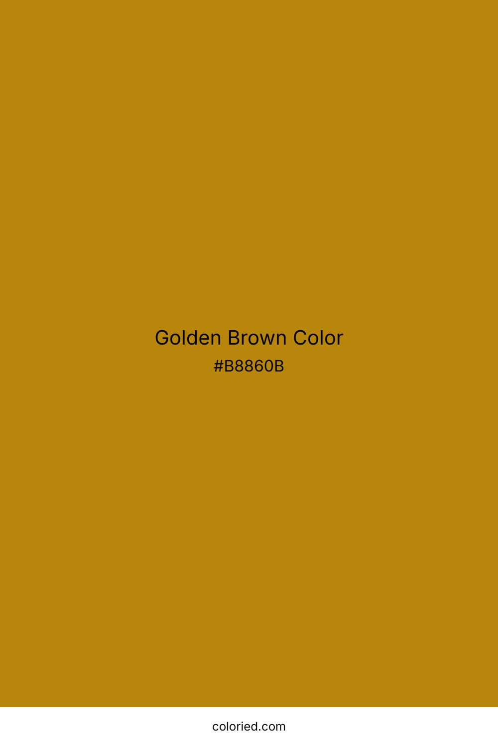 Golden Brown Color