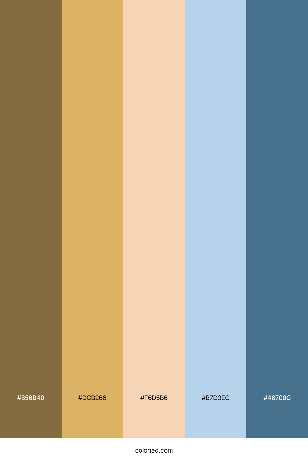 Golden Dune Glow Color Palette