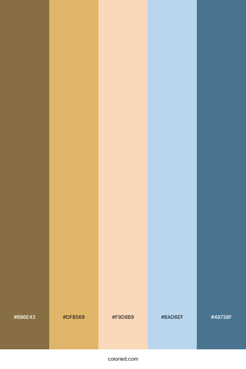 Golden Dune Horizon Palette