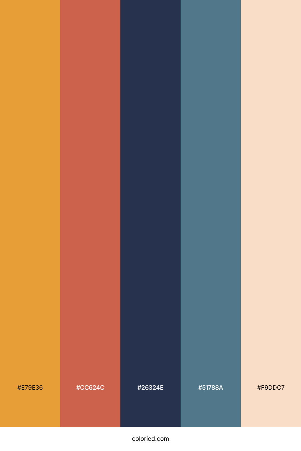 Golden Dusk Horizon Color Palette