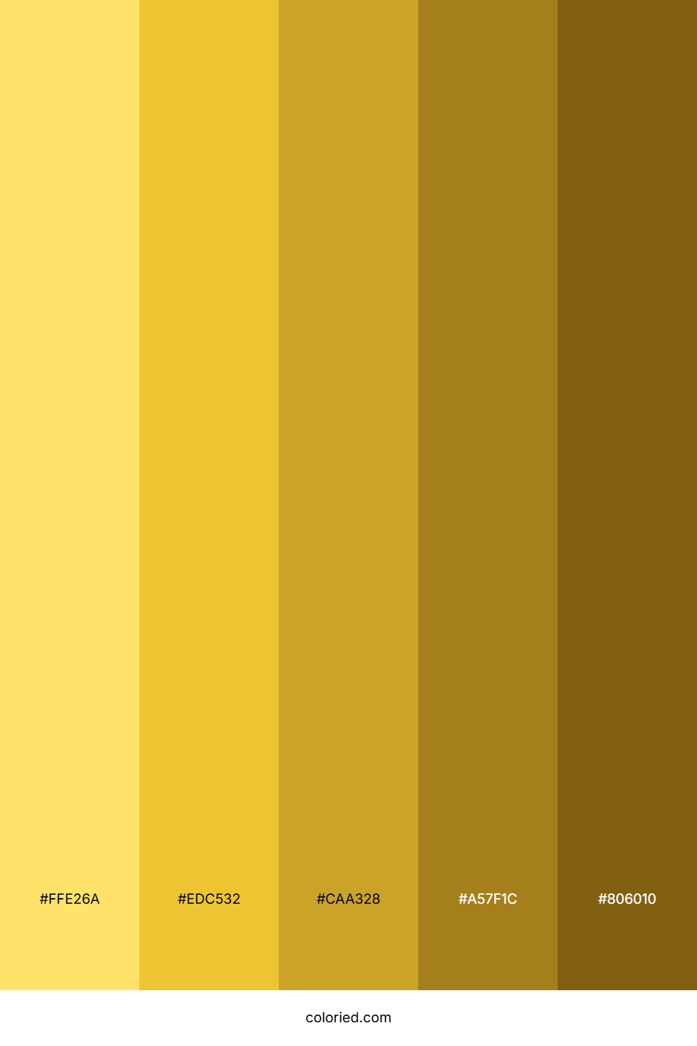 Golden Harvest Color Palette