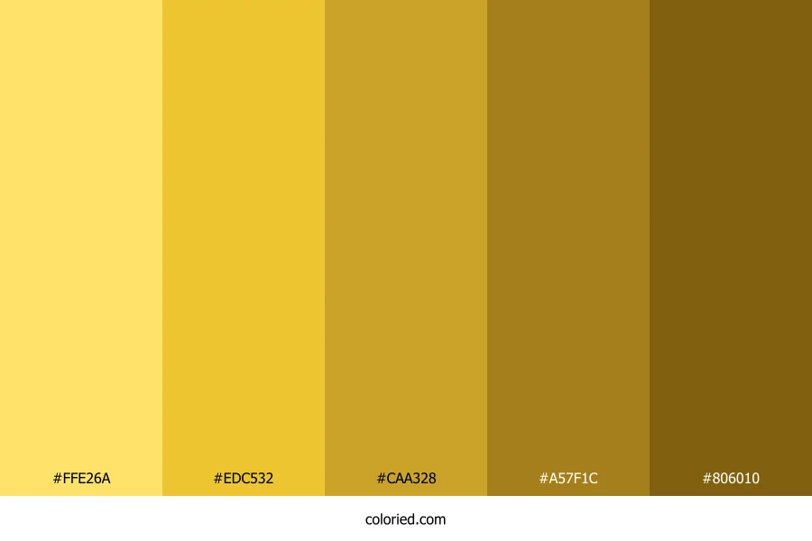 Golden Harvest Color Palette