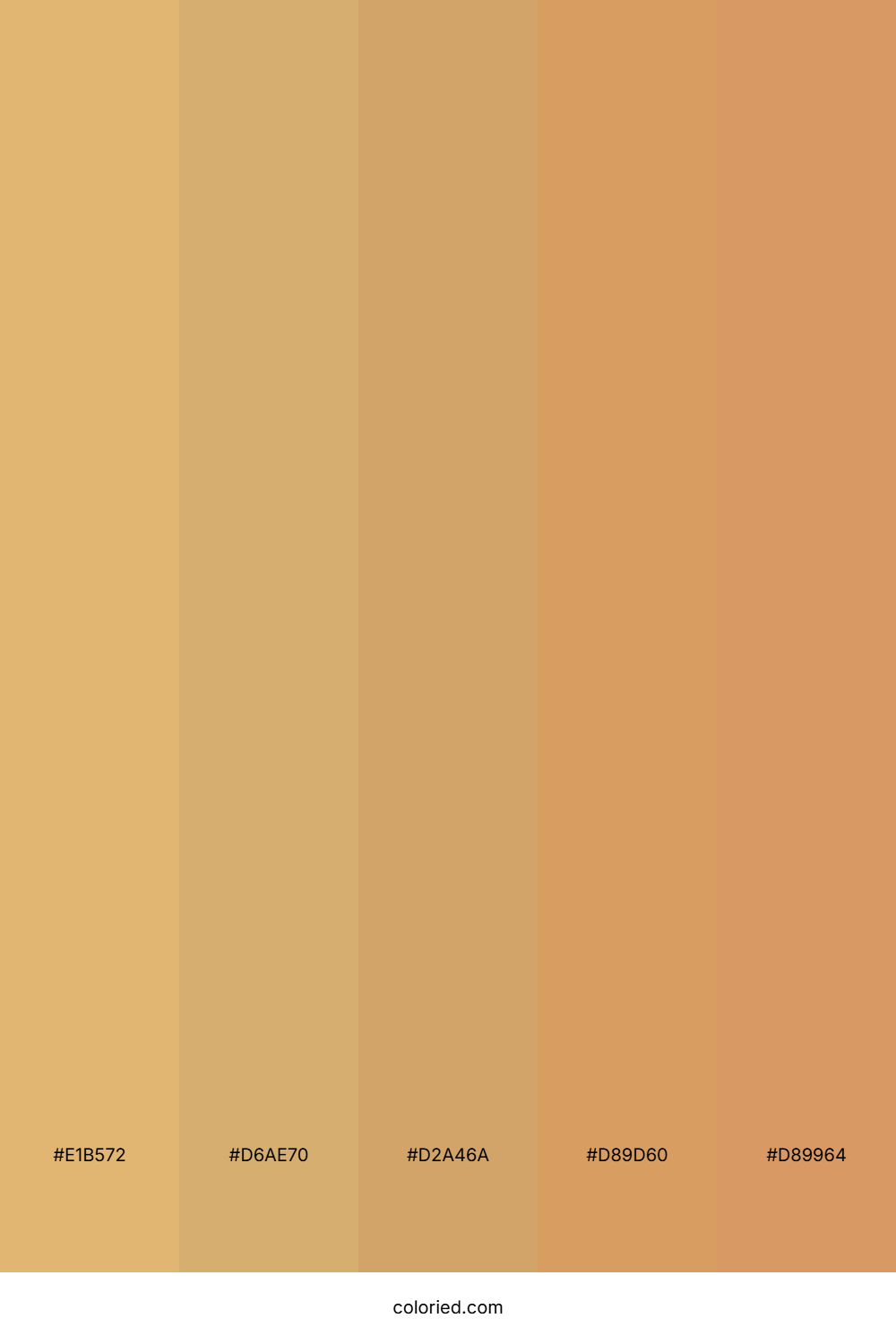 Golden Honey Glow Color Palette