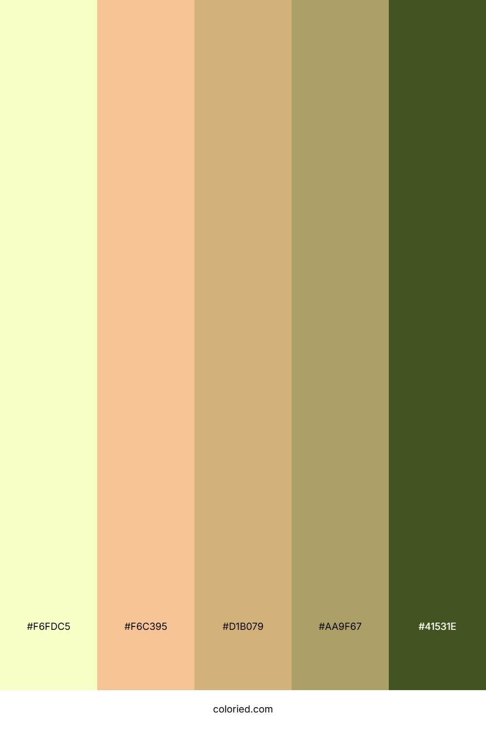 Golden Prairie Stream Palette