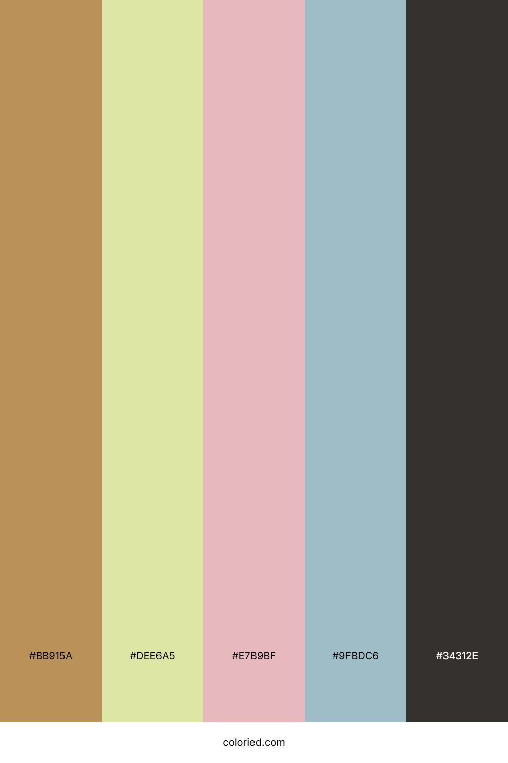 Golden Sage Cloud Color Palette