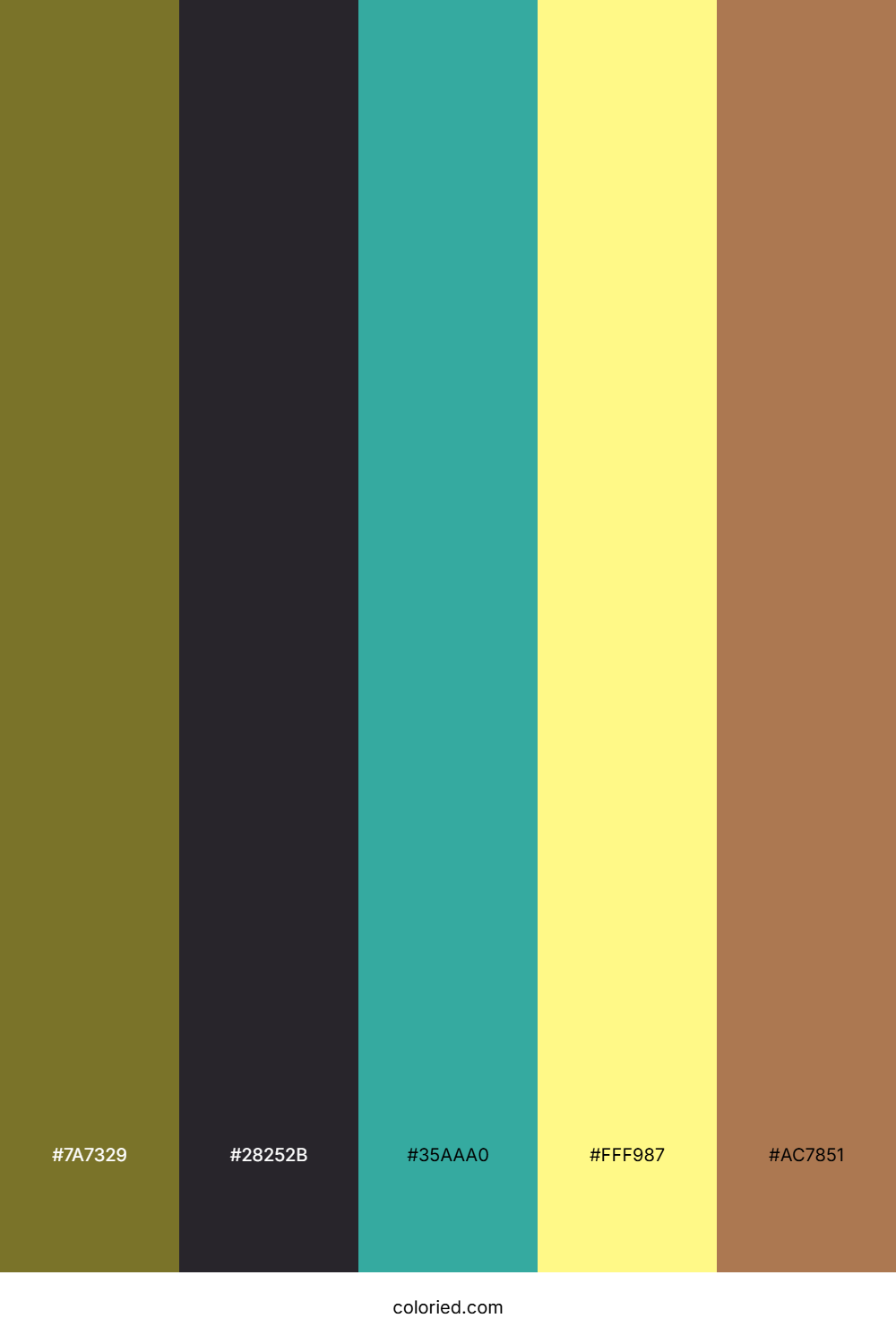 Golden Sage Glow Color Palette