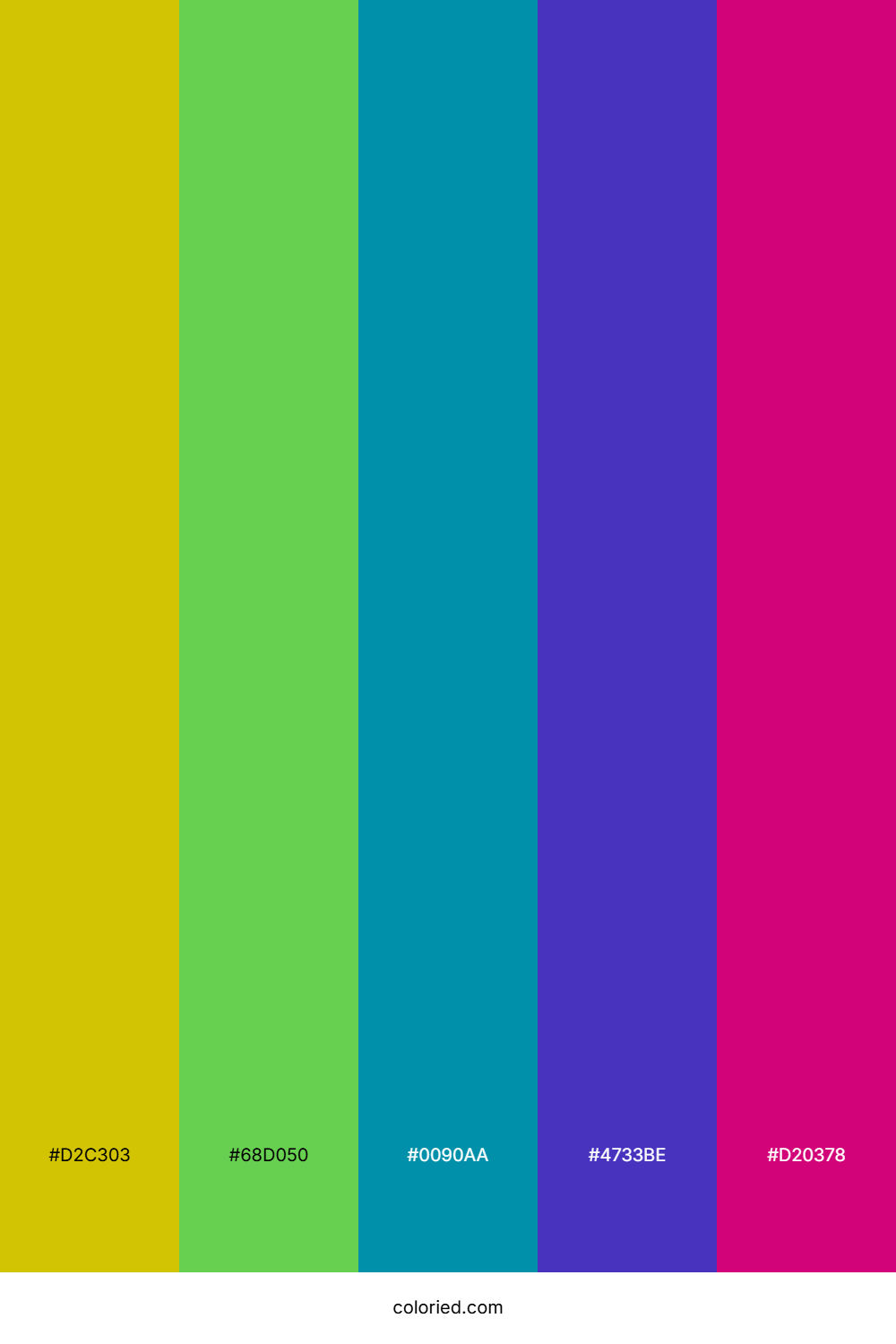 Golden Spring Twilight Color Palette