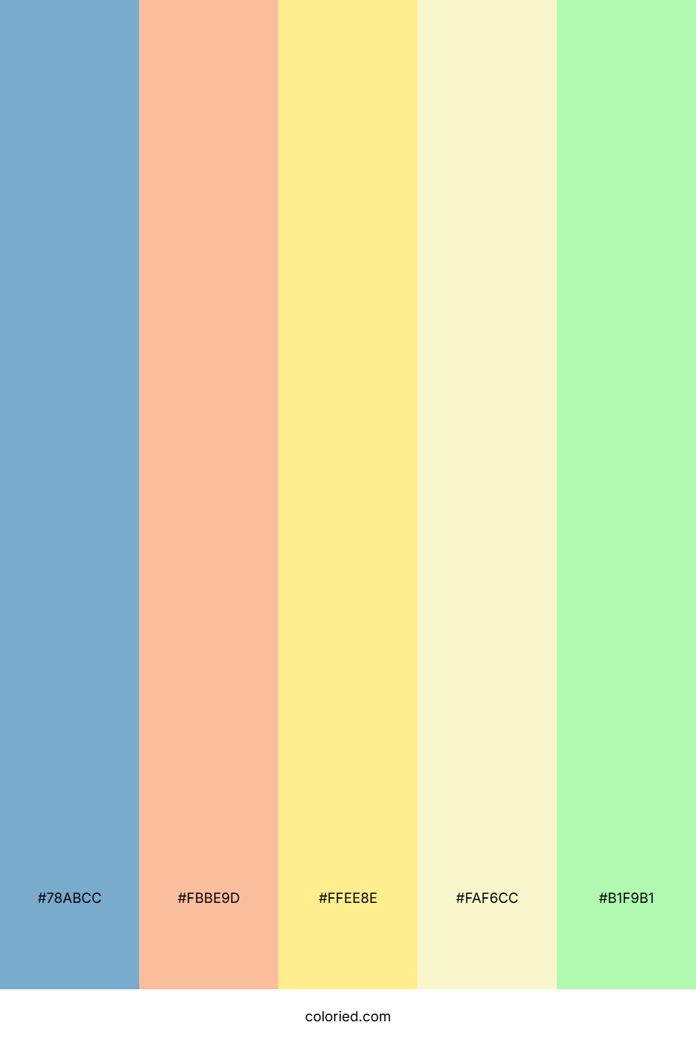 Golden Summer Sky Color Palette