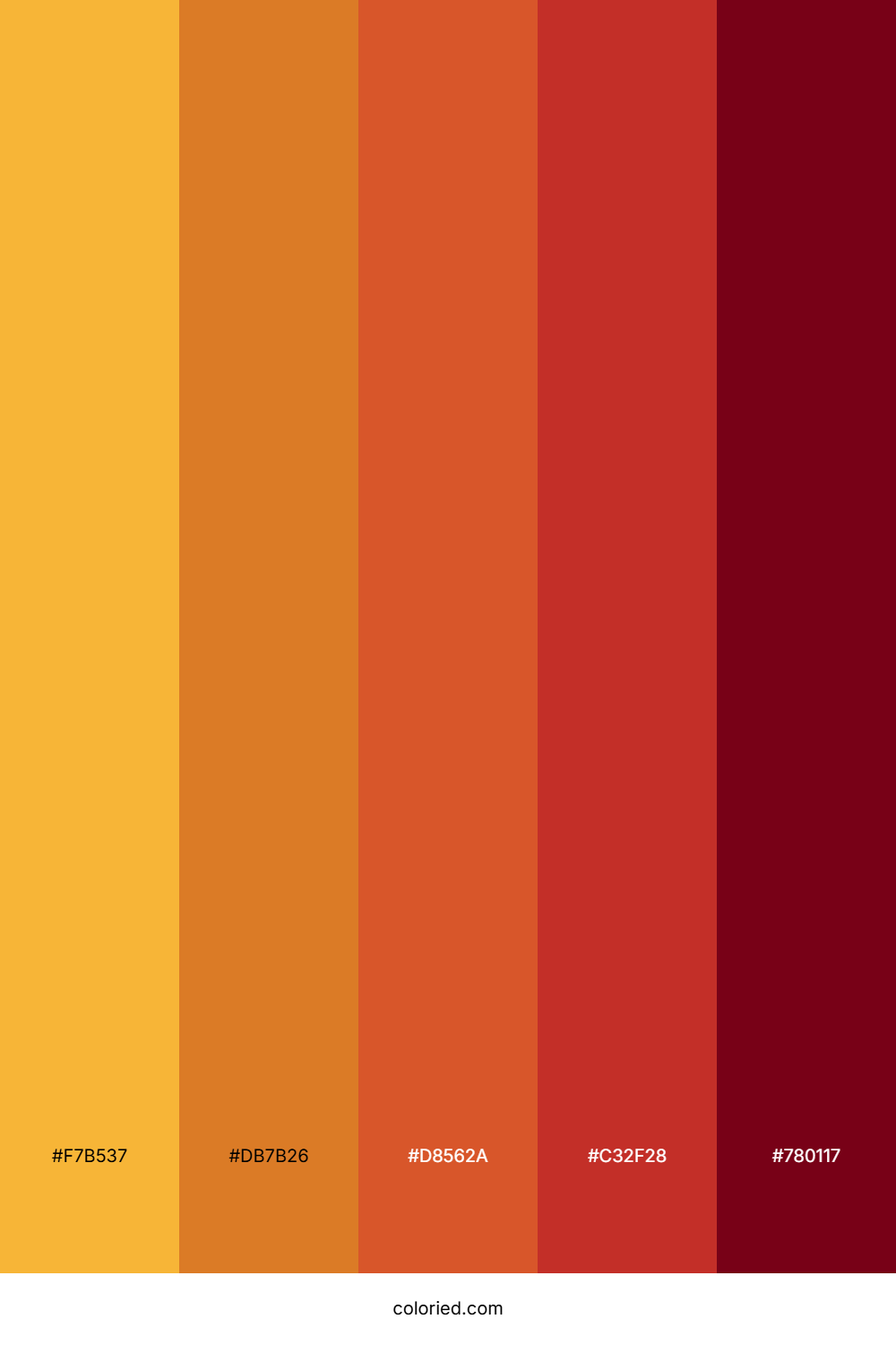 Golden Sunset Palette