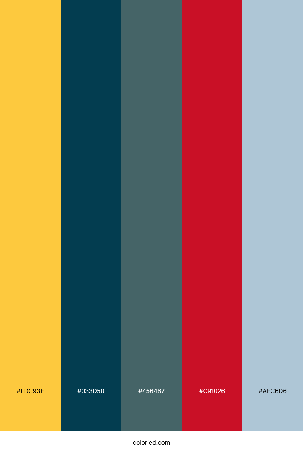 Golden Teal Flame Color Palette
