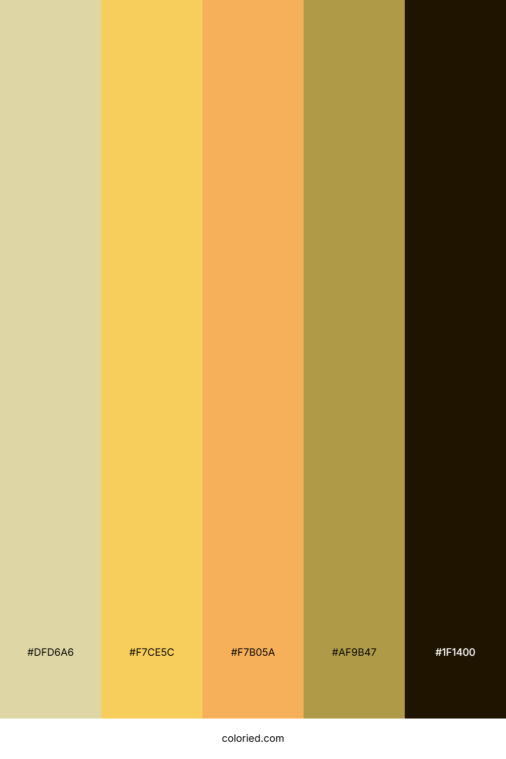 Golden Wheat Radiance Color Palette