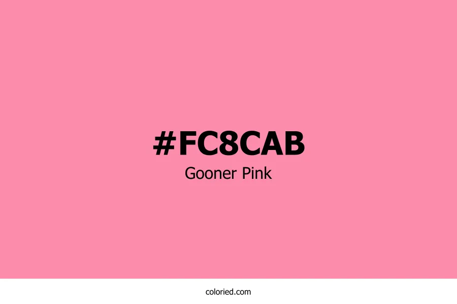 Gooner Pink Color