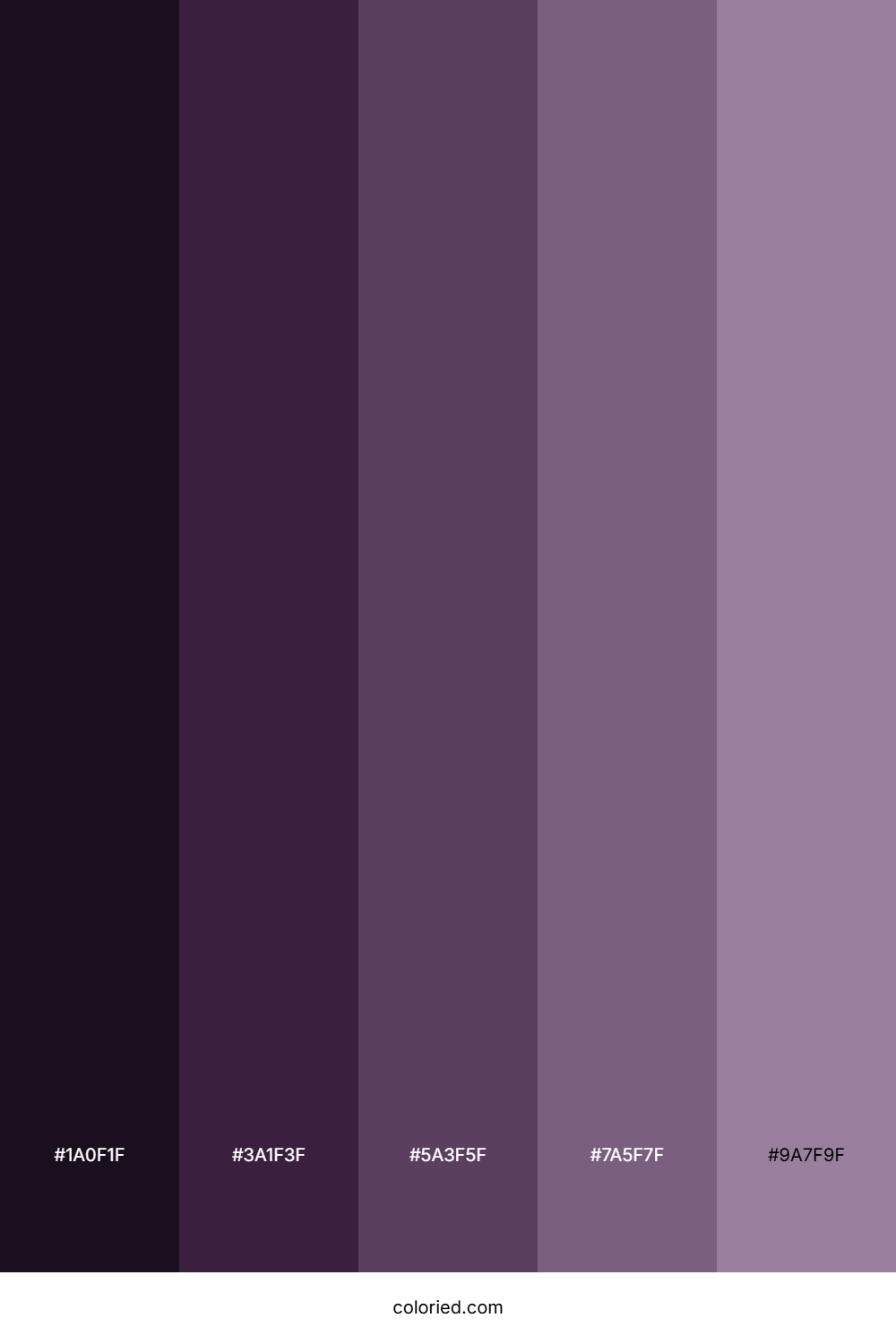 Goth Color Palette
